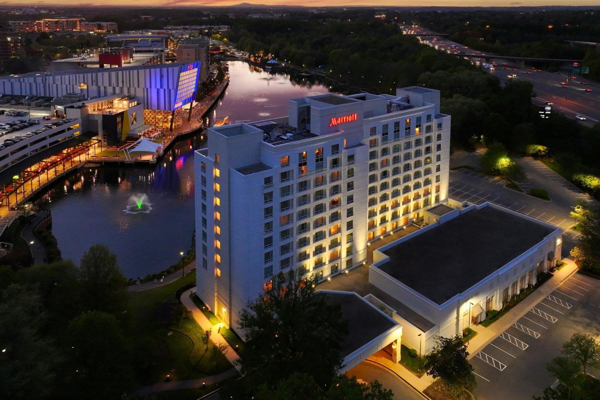 Gaithersburg Marriott Washingtonian Center Exterior foto